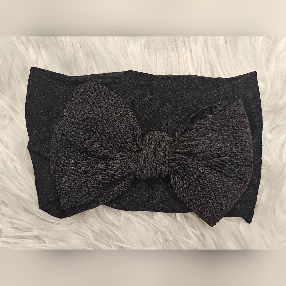 💥5/$30 Big - Large Bow Baby - Toddler Headband New